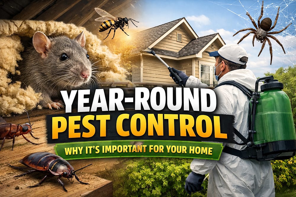Why Year-Round Pest Control Is Essential for Northern California Homes